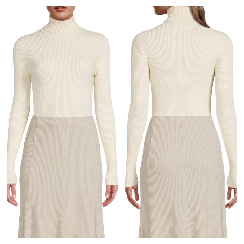 Mara Hoffman Lori Sweater Xl Nwt Organic Cotton Turtleneck Top